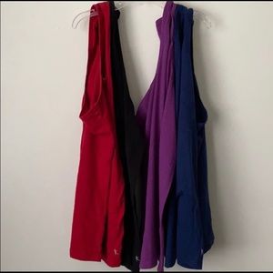 ❎Racer back tank tops (4) size XL